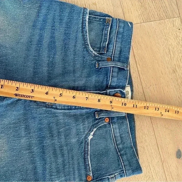 Madewell High-Rise Denim Shorts in Malden Wash Size 25 $69 - Picture 7 of 8